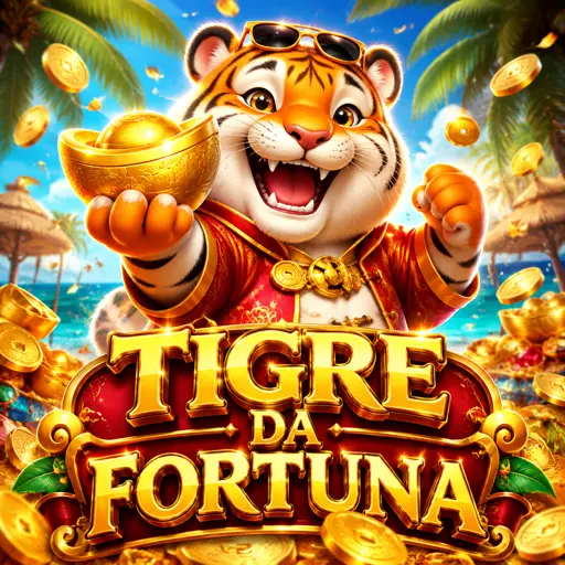 Tela do slot Fortune Tiger com temática oriental em vermelho e dourado
